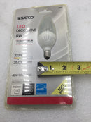 Satco S8981 LED 5 Watt Decorative Dimmable 3000K 310 Lumens Replacement Lamp