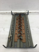 ITE 200 Amp 28 Space 120/240 VAC Copper Buss Load Center Guts Only 9" X 17"