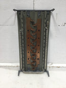 ITE 200 Amp 28 Space 120/240 VAC Copper Buss Load Center Guts Only 9" X 17"