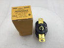 Hubbell 2310A 20 Amp 125V 2 Pole Twist-Lock Receptacle