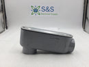 E121488 2" Aluminum Threaded LB Conduit Body with Cover