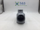 E121488 2" Aluminum Threaded LB Conduit Body with Cover