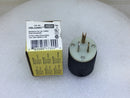 Hubbell HBL5266C 15 Amp 125V 2 Pole Cord Grip Plug