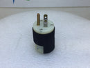 Hubbell HBL5266C 15 Amp 125V 2 Pole Cord Grip Plug