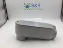 Atlas Industries 456 2 1/2" Aluminum Threaded SALB Conduit Body with Cover