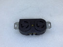 Hubbell 4700 15 Amp 125V Twist-Lock Duplex Grounding Outlet