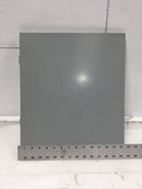 Eaton BRP12L125R 125 Amp 12 Space 120/240V Panel Door w/Hinges 16 3/4" x 14 1/2"