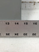 Eaton BRP12L125R 125 Amp 12 Space 120/240V Panel Door w/Hinges 16 3/4" x 14 1/2"