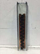 Eaton BR4040NC200R 200 Amp 40 Space Copper Buss Load Center Guts Only 6" X 27.5"