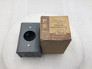 Pass & Seymour 7804 NEMA Type 1 Standard Single Receptacle
