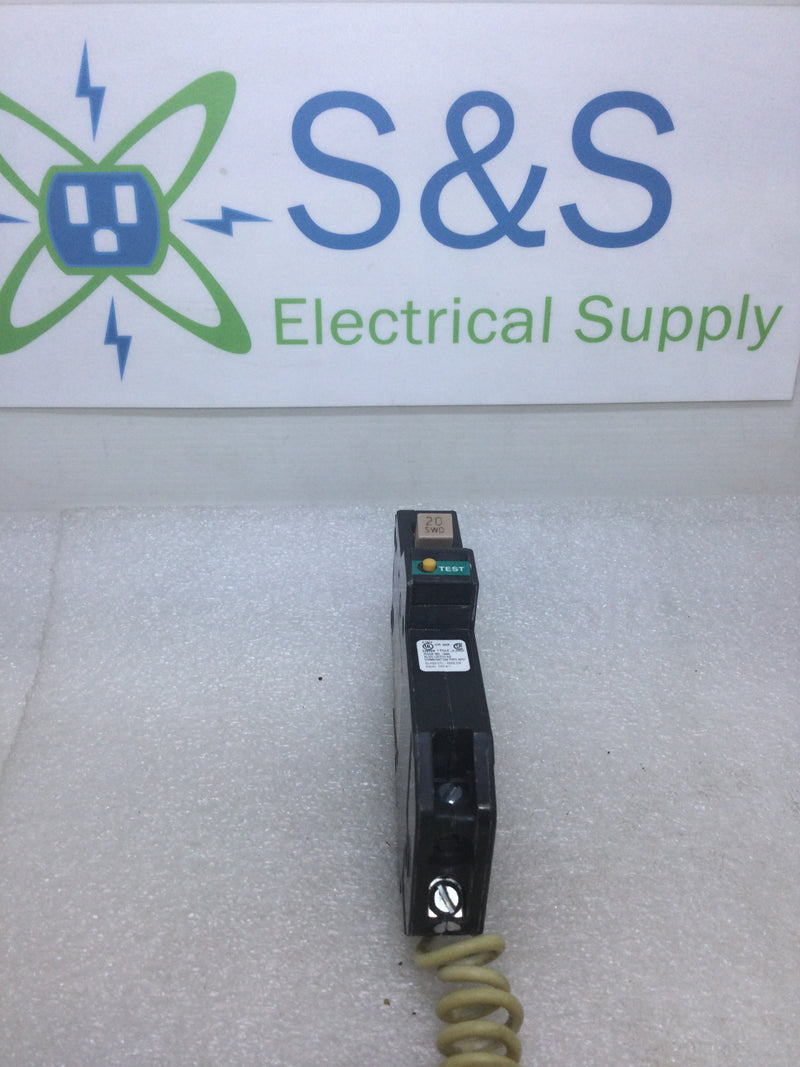 Eaton/Cutler Hammer CH120CAF 20 Amp 1 Pole 120240V Arc Fault Breaker