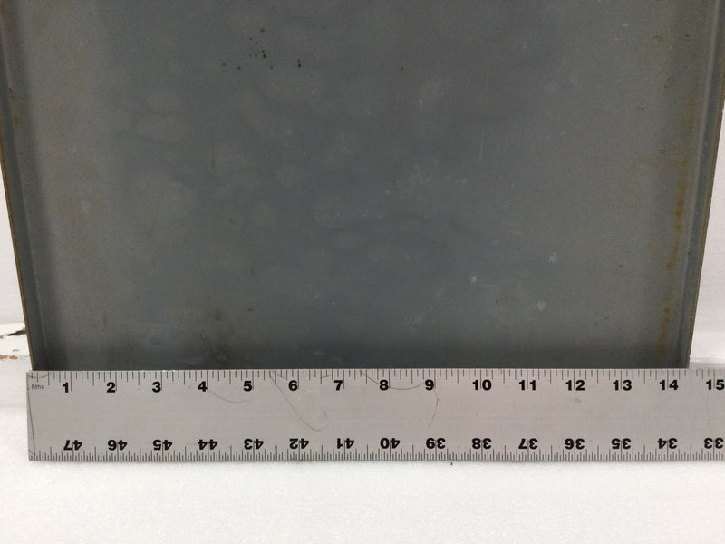 Square D 150/200 Amp 120/240v Nema 3R Front Cover Only 29.5" x 14.5"