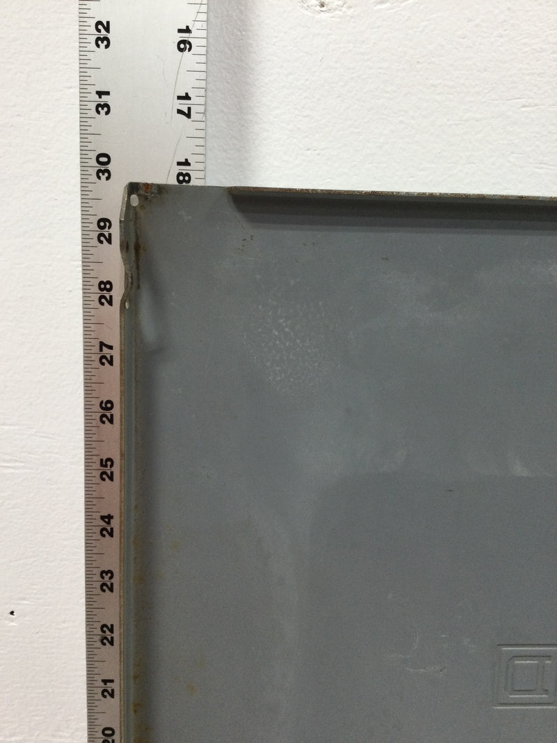 Square D 150/200 Amp 120/240v Nema 3R Front Cover Only 29.5" x 14.5"