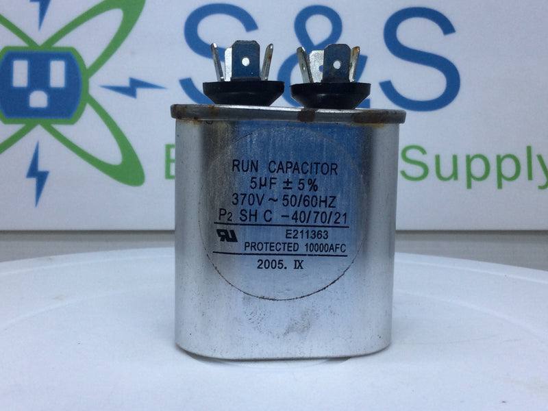 Unbranded E211363 5uF +/-5% 370v 50/60Hz Capacitor