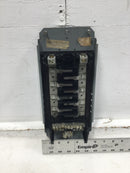 Square D QON16-24 100 Amp 16 Space 120/240 VAC Load Center Guts Only 6" x 13"