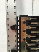 Square D QOB40M200 200 Amp 40 Space 120/240V Main Breaker Guts Only 22" x 8 1/2"