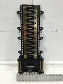 Square D QOB40M200 200 Amp 40 Space 120/240V Main Breaker Guts Only 22" x 8 1/2"