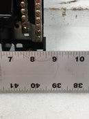Square D QOB40M200 200 Amp 40 Space 120/240V Main Breaker Guts Only 22" x 8 1/2"