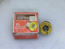 Master Electrician 102590 15 Amp 125V Fast Acting Plug Fuses - Box of 4