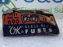 Eagle 690 15 Amp 125V Glass Plug Fuse - Box of 4