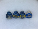 Cooper Bussmann 15 Amp Type S Dual Element Fuses - Lot of 4