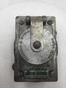 Russell & Stoll 3743 10/20 Amp 600/250 VAC 3W 2P Industrial Receptacle