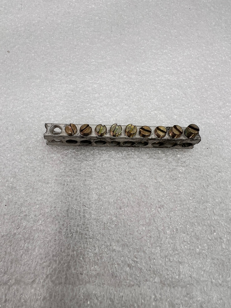 Square D 10 Position Ground Bar