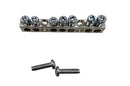 Square D 7 Position Ground Bar with Mounting Screws