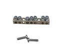 Square D 7 Position Ground Bar with Mounting Screws
