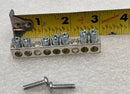 Square D 7 Position Ground Bar with Mounting Screws
