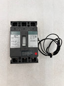 GE General Electric TED134YT100 3 Pole 100A 480VAC Type TED Circuit Breaker with Shunt Trip