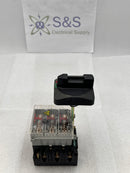 Allen Bradley 194R-NC030P3 Ser. B 30 Amp 600V Fused Molded Case Rotary Switch w/ 194R-HS1 Handle
