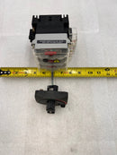 Allen Bradley 194R-NC030P3 Ser. B 30 Amp 600V Fused Molded Case Rotary Switch w/ 194R-HS1 Handle