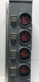 Square D EZMR114-125 125 Amp 240V 1 PH 3 wire EZ-Meter Pack/Panel Box