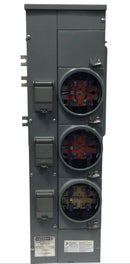 Square D EZMR113-125 125 Amp 1 PH 3 Wire 240V EZ-Meter Pack/Panel Box