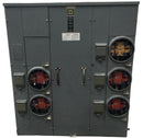 Square D MP155125 500 Amp 240V 1 PH 3 Wire Main Lug MP Meter Pack/Panel Box