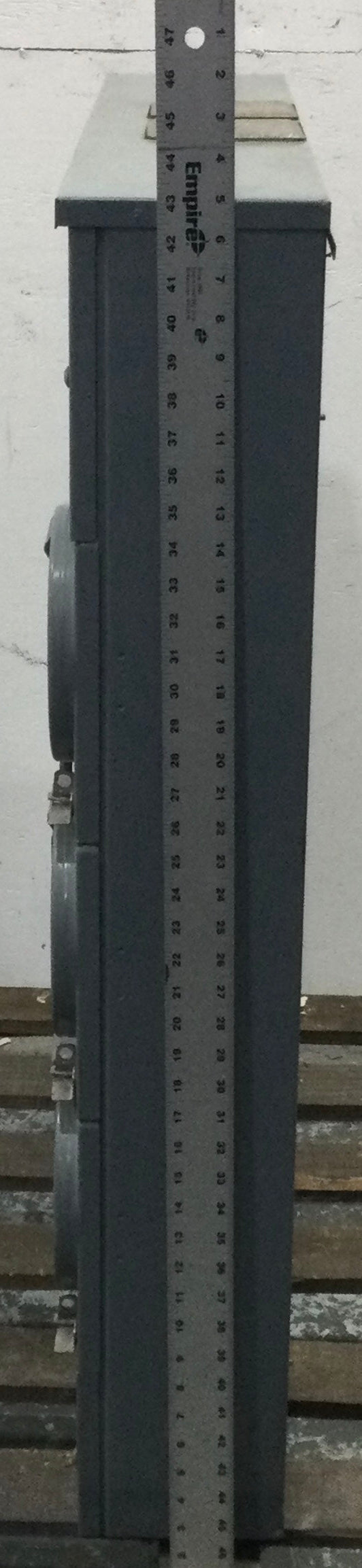 Square D MP155125 500 Amp 240V 1 PH 3 Wire Main Lug MP Meter Pack/Panel Box