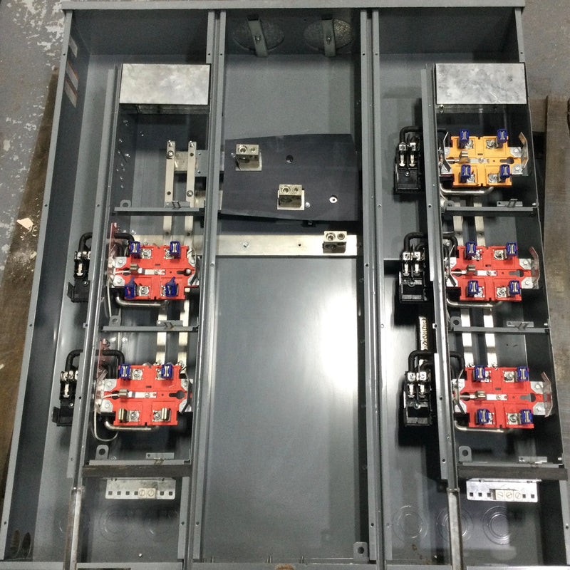 Square D MP155125 500 Amp 240V 1 PH 3 Wire Main Lug MP Meter Pack/Panel Box