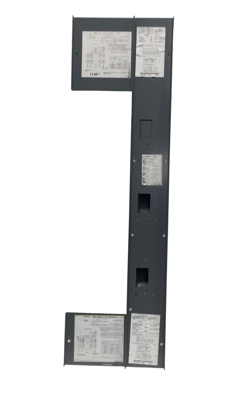 Square D MP155125 500 Amp 240V 1 PH 3 Wire Main Lug MP Meter Pack/Panel Box