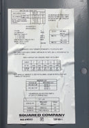 Square D MP155125 500 Amp 240V 1 PH 3 Wire Main Lug MP Meter Pack/Panel Box
