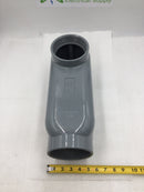 Topaz 5FK5 4" LB Style Aluminum Conduit Body/Adapter