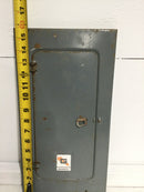 General Switch Company 618MHS 60 Amps 120/240V 1 Phase 3 Wire Panel Cover 15 3/4" x 8 1/2"