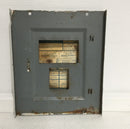 GE General Electric TL612S Mod. 1 Cover/Door Only with Main Switch 60-125 Amp Max 120/240V 10 3/4" x 9"