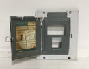 GE General Electric TL612S Mod. 1 Cover/Door Only with Main Switch 60-125 Amp Max 120/240V 10 3/4" x 9"