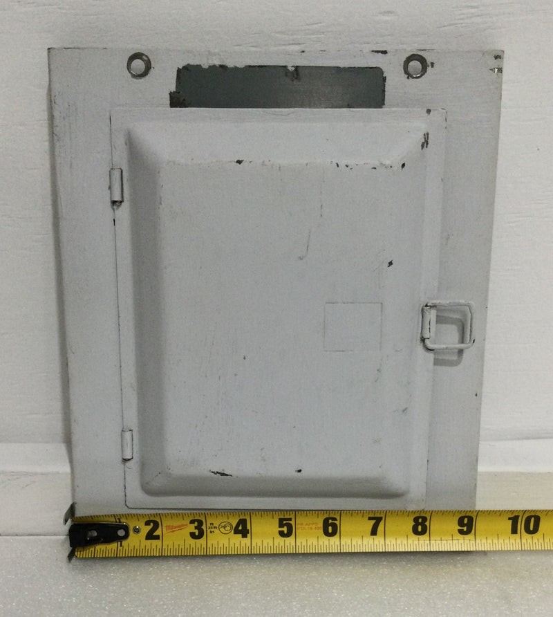 GE General Electric TL612S Mod. 1 Cover/Door Only with Main Switch 60-125 Amp Max 120/240V 10 3/4" x 9"