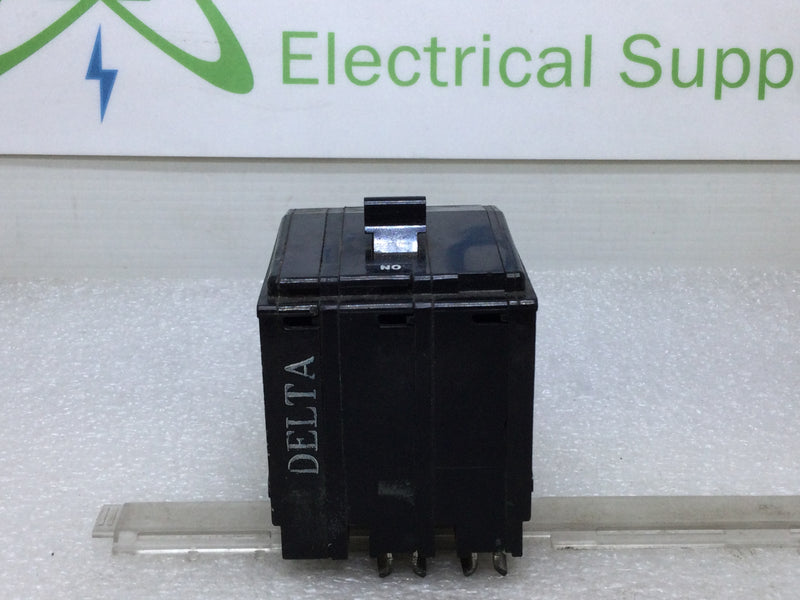 Square D QO345SWN 2 Pole 45 Amp Neutral Switch/Circuit Breaker