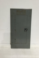 GE TM1620ST 200 Amp 16 Space 120/240V Panel Door w/Main 28 1/8" x 13 7/8"