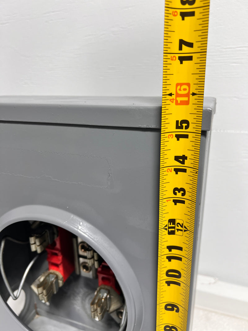 Milbank U7040-O-TG-HSP 200A 600VAC Single Phase Nema3r Meter Enclosure