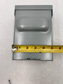 GE General Electric TFN60R Non-fusible 60 Amp 120/240V Nema3R A/C Outdoor Disconnect