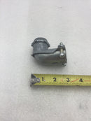 Topaz 103 1 Inch BX-Flex Connector 90 Degree Zinc Die Cast (Box of 5)